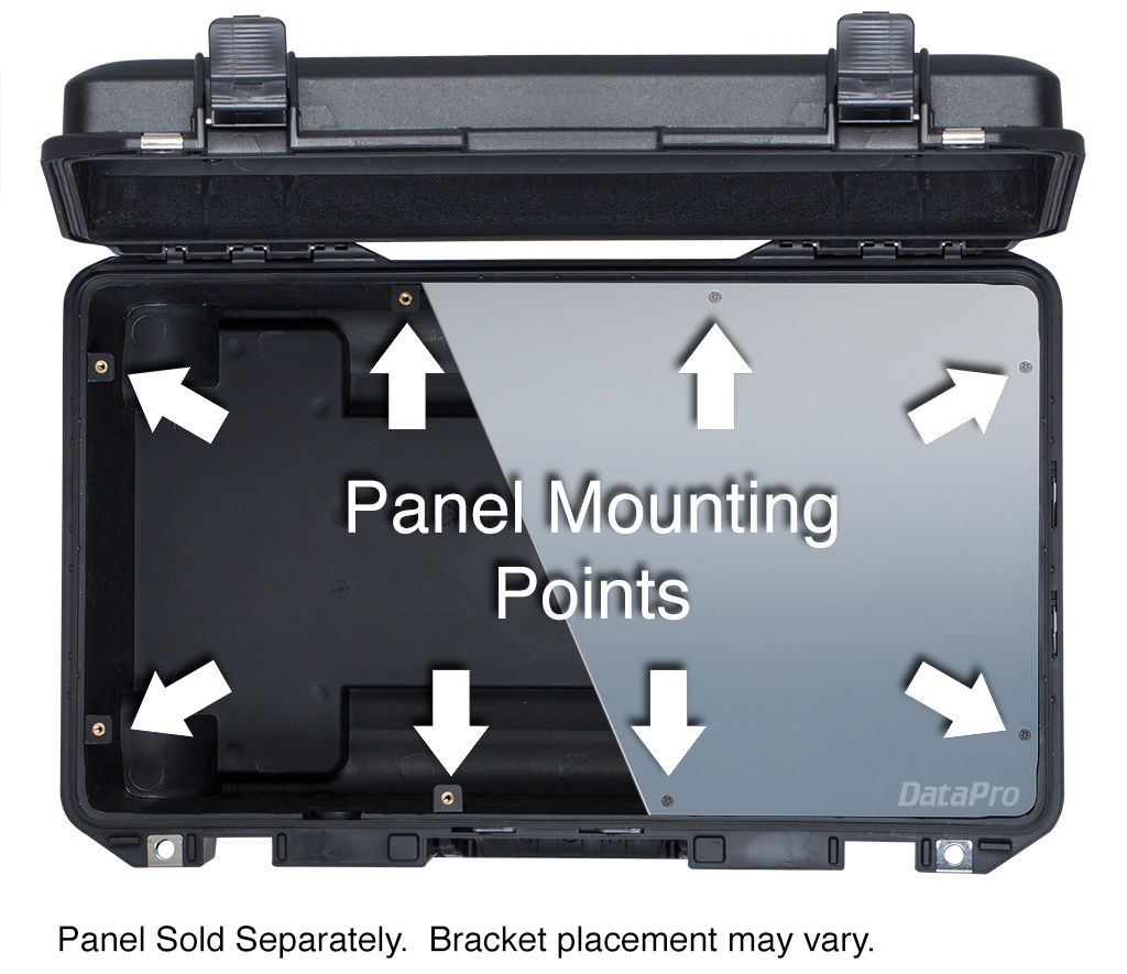 Pelican Case with Panel Mounts