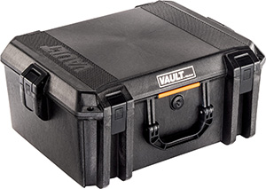 Pelican V550 Vault Case With Preinstalled Panel Brackets