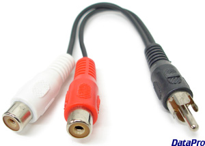 RCA F/M/F Cable Splitter