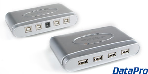USB Sharing Hub 4 CPU:4 Device