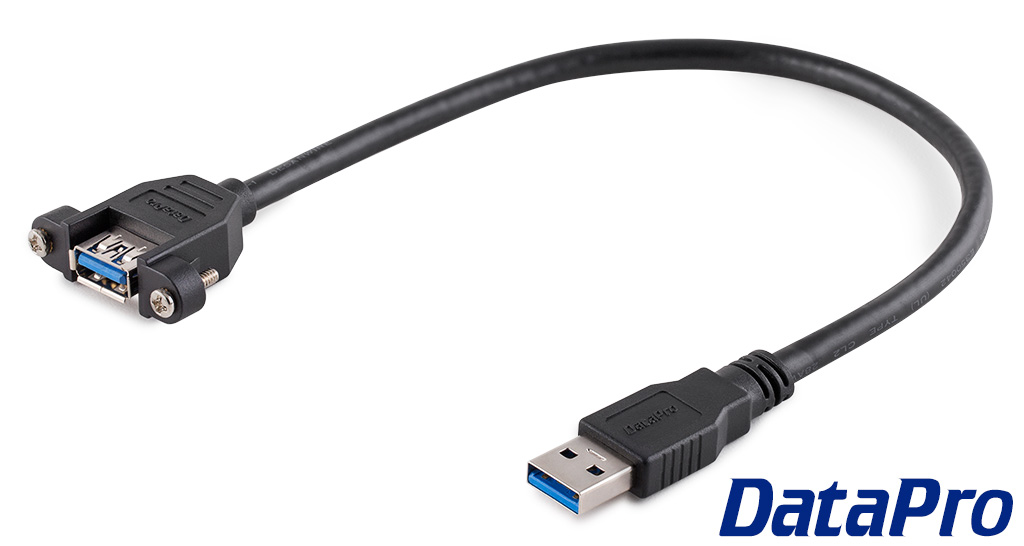 Panel-Mount USB Cables
