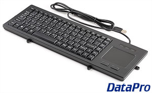USB Panel Mount Keyboard With Trackpad