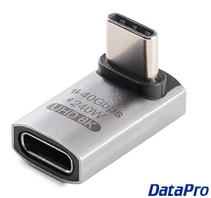 USB-C USB4 Right-Angle Up/Down Adapter