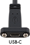 USB-C Panel-Mount