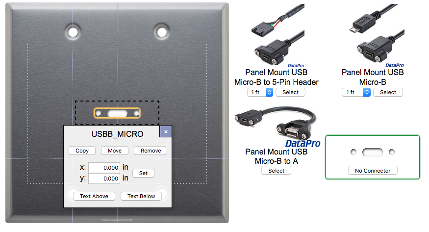 Adding a connector