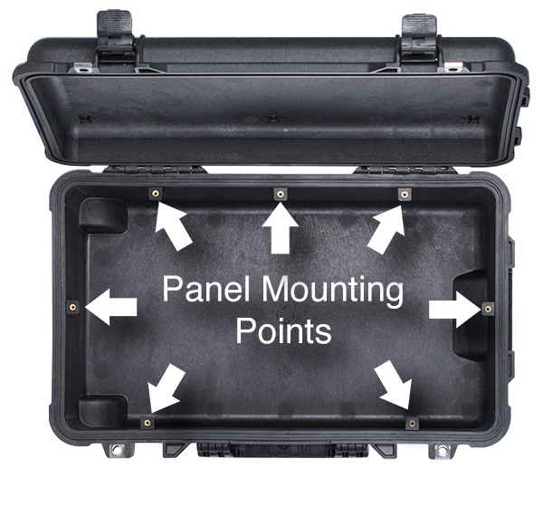 Now selling all kinds of panel-ready Pelican cases!