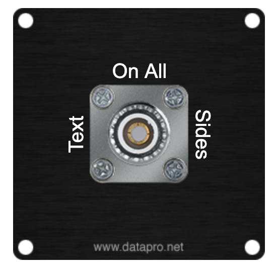 Sideways Text now on Plate Designer Pro
