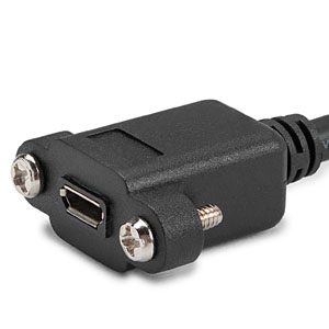 Panel Mount USB Micro B cables now available!