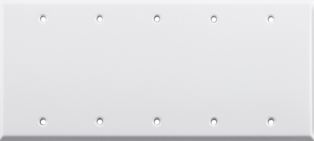 White&nbsp;Painted&nbsp;Steel 5-Gang