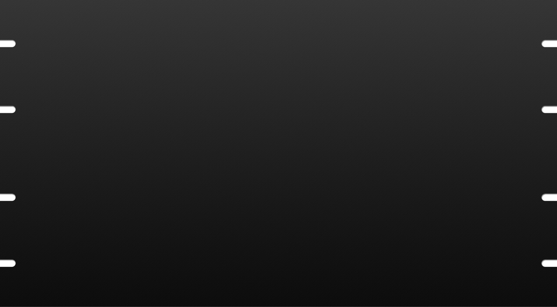Black 6U Rack Panel