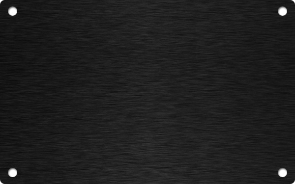 Black&nbsp;Anodized&nbsp;Aluminum Mini Plate 4