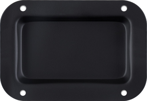 Black&nbsp;Steel Recessed Dish Panel