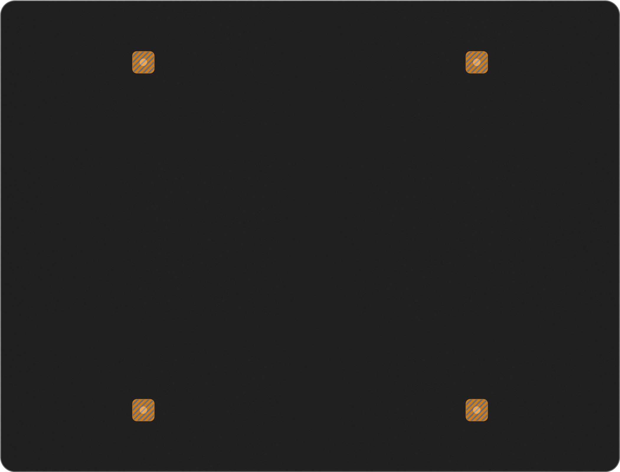 Black&nbsp;Anodized&nbsp;Aluminum Storm IM2700 Sub-Panel