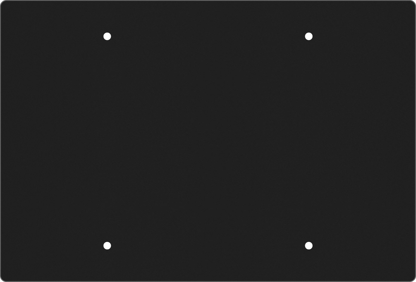 Black&nbsp;Anodized&nbsp;Aluminum Storm IM2200 Sub-Panel