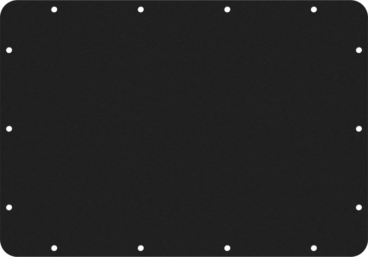 Black&nbsp;Anodized&nbsp;Aluminum Storm iM2200 Lid Panel