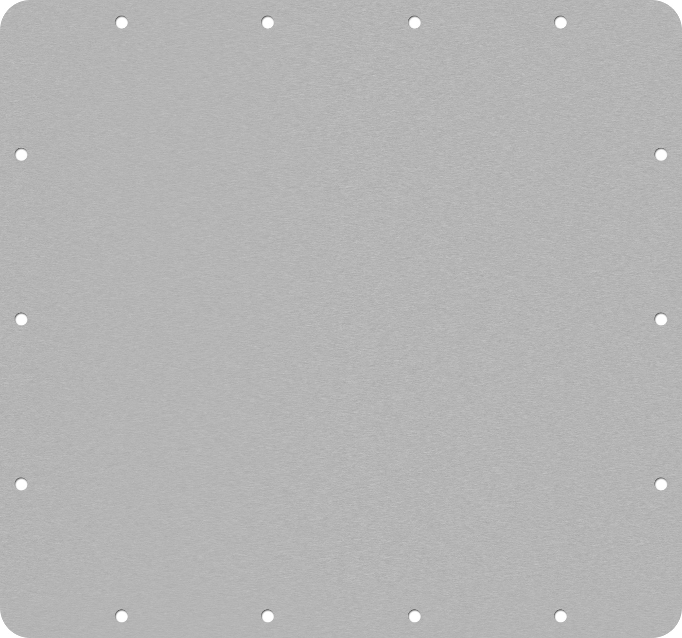 Clear&nbsp;Anodized Aluminum Pelican IM2275 Lid Panel