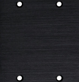 Black&nbsp;Anodized&nbsp;Aluminum Rack Module (Single)
