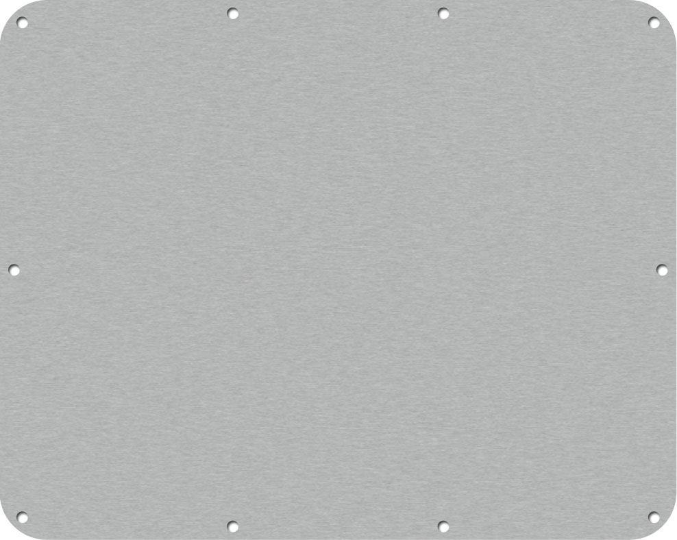 Clear&nbsp;Anodized Aluminum Nanuk 908 Base Panel