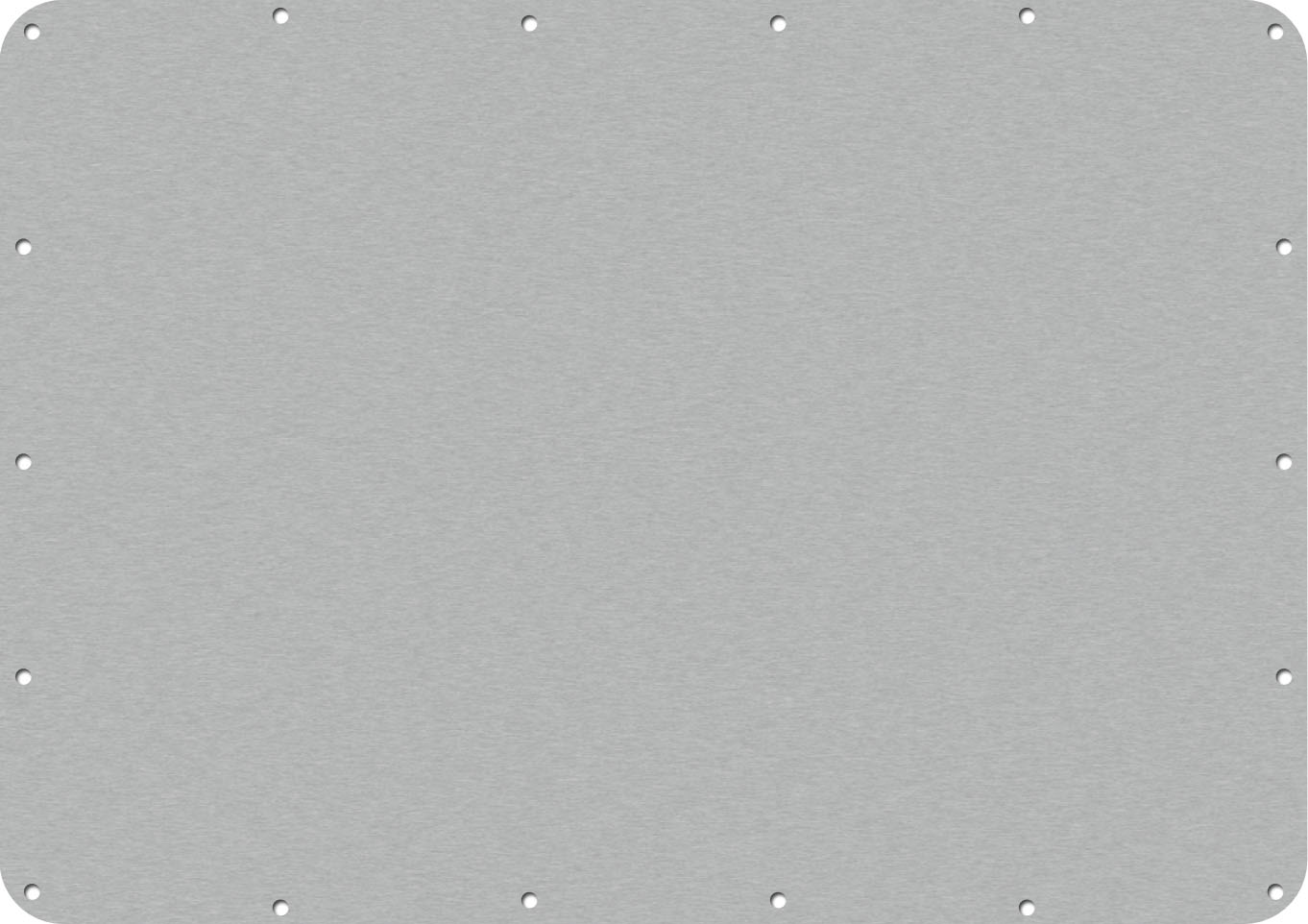 Clear&nbsp;Anodized Aluminum Nanuk 910 Base Panel
