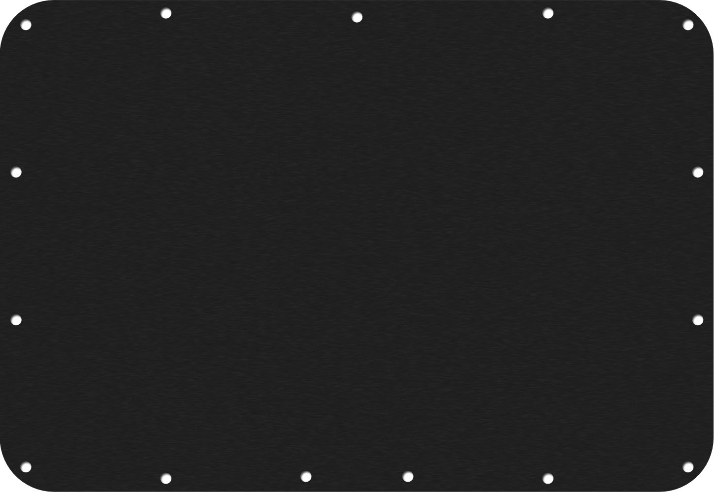 Black&nbsp;Anodized&nbsp;Aluminum Nanuk 915 Base Panel