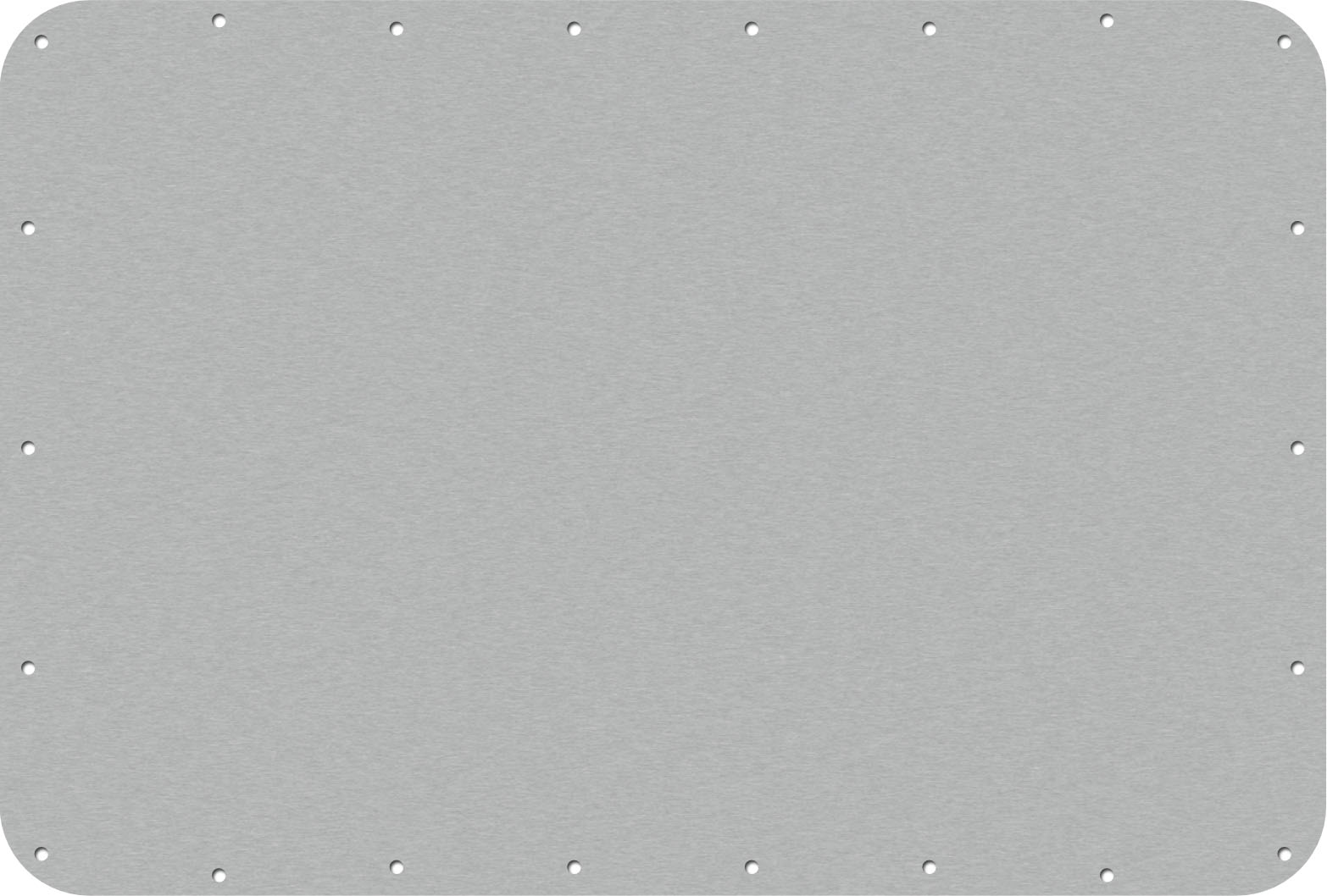 Clear&nbsp;Anodized Aluminum Nanuk 918 Base Panel