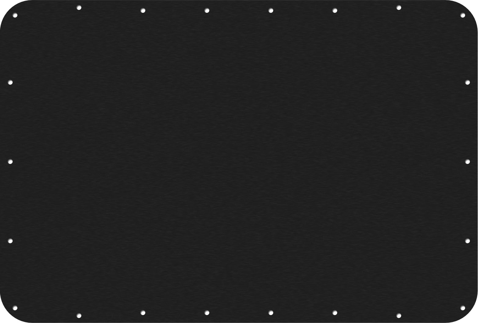 Black&nbsp;Anodized Aluminum Nanuk 918 Base Panel