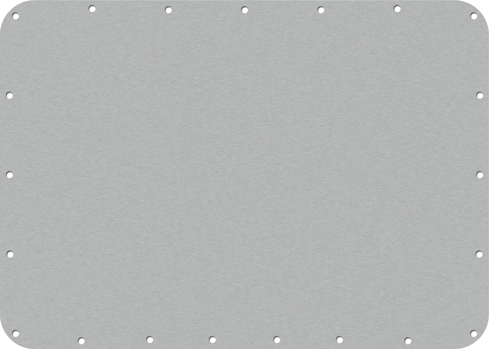 Clear&nbsp;Anodized Aluminum Nanuk 920 Base Panel
