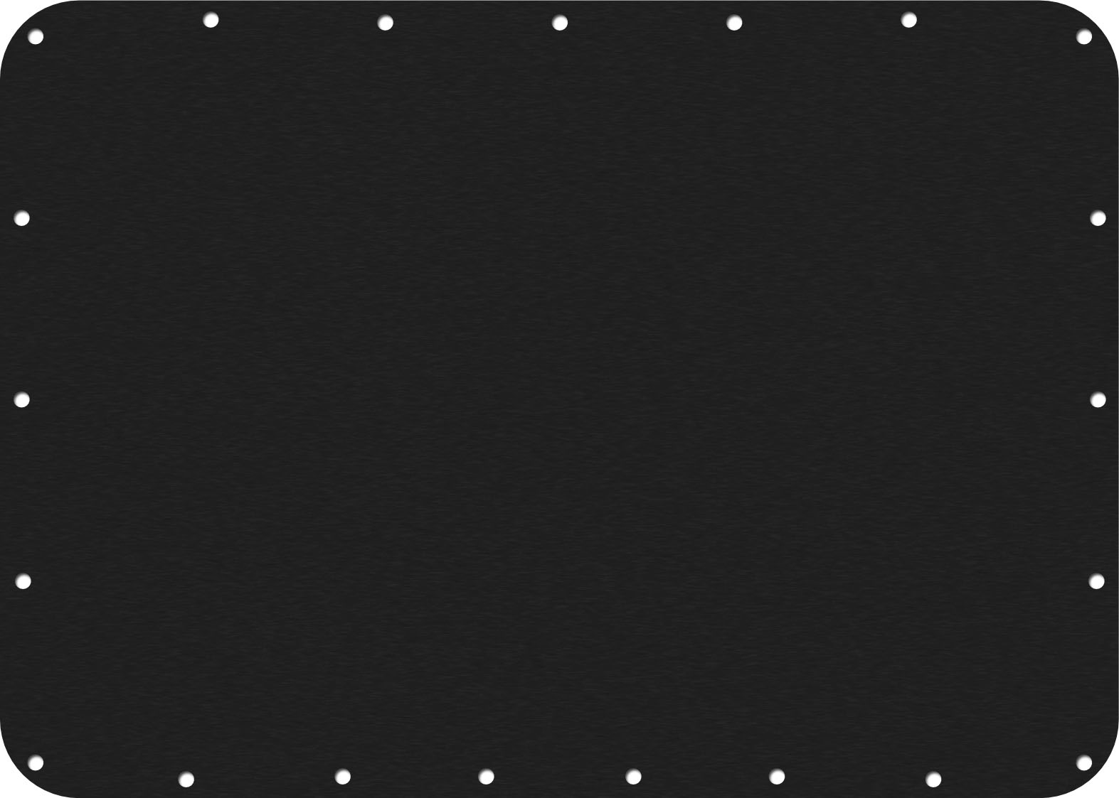 Black&nbsp;Anodized Aluminum Nanuk 920 Base Panel