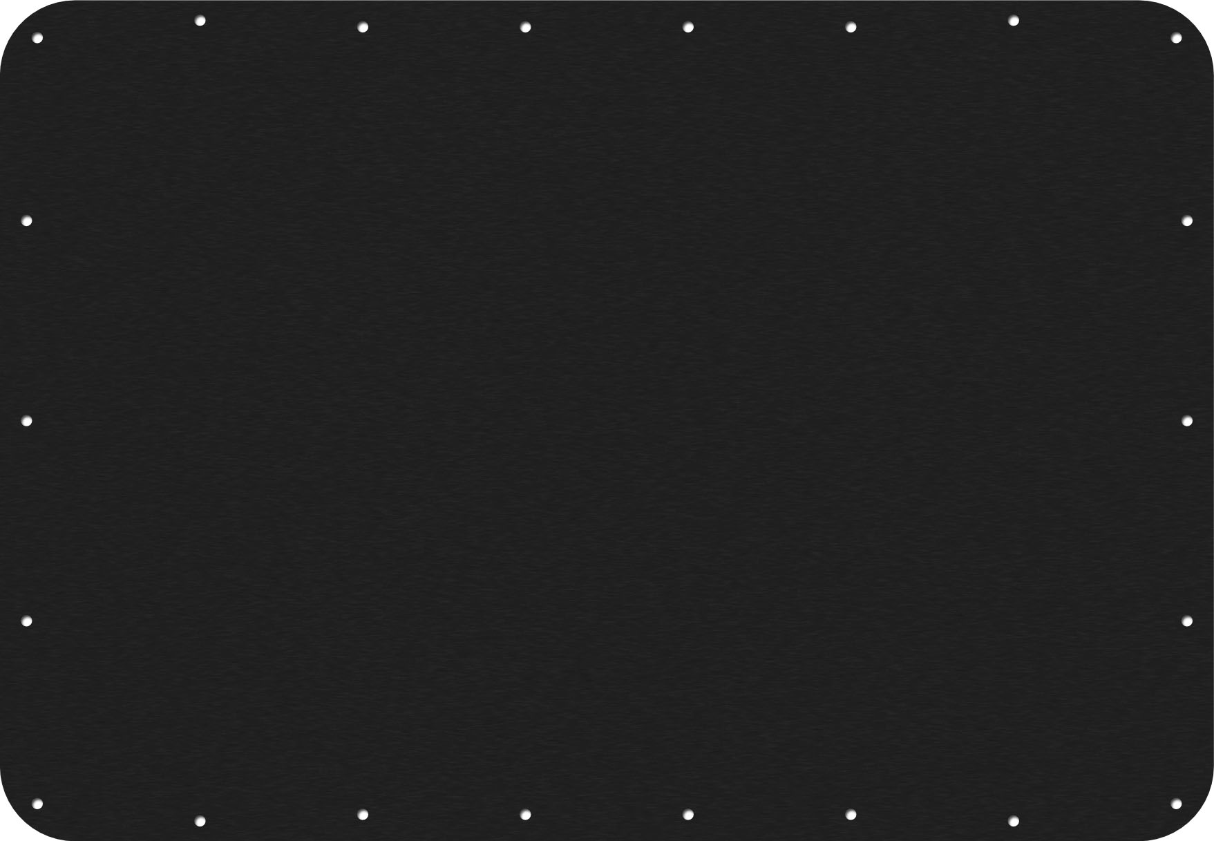 Black&nbsp;Anodized Aluminum Nanuk 923 Base Panel