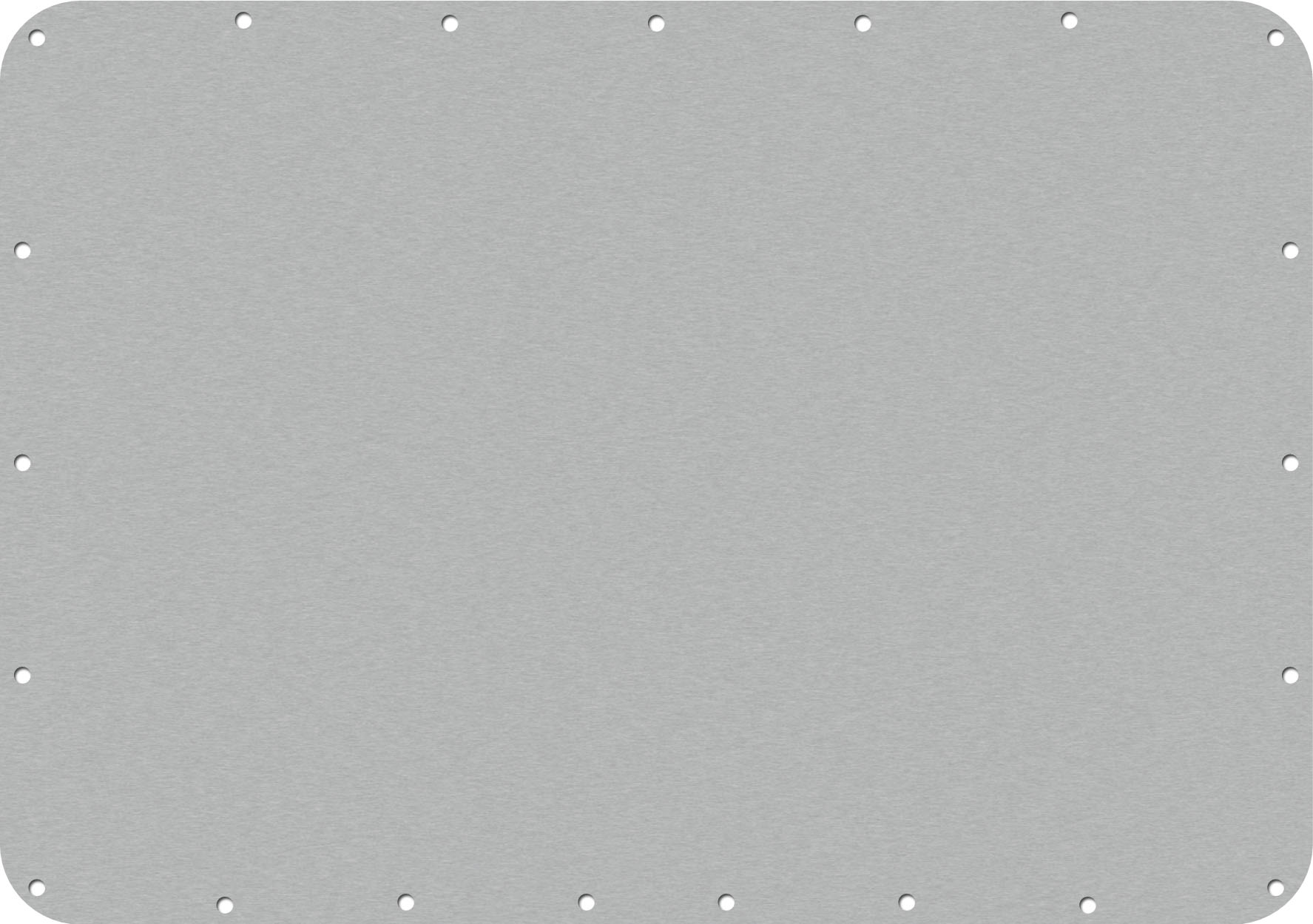 Clear&nbsp;Anodized Aluminum Nanuk 925 Base Panel