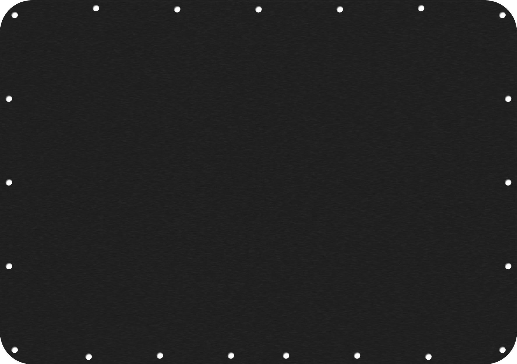 Black&nbsp;Anodized Aluminum Nanuk 925 Base Panel