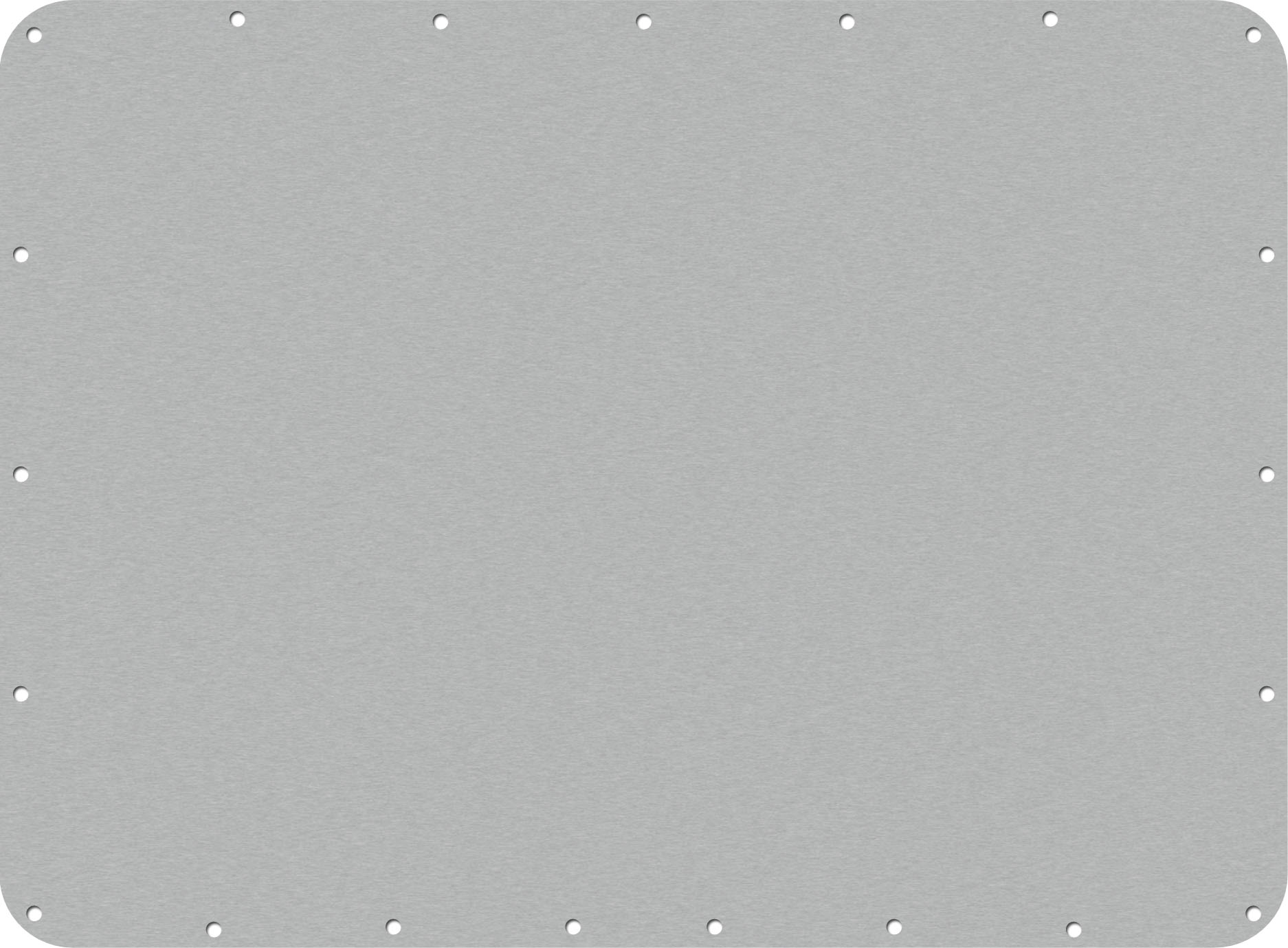 Clear&nbsp;Anodized Aluminum Nanuk 930 Base Panel