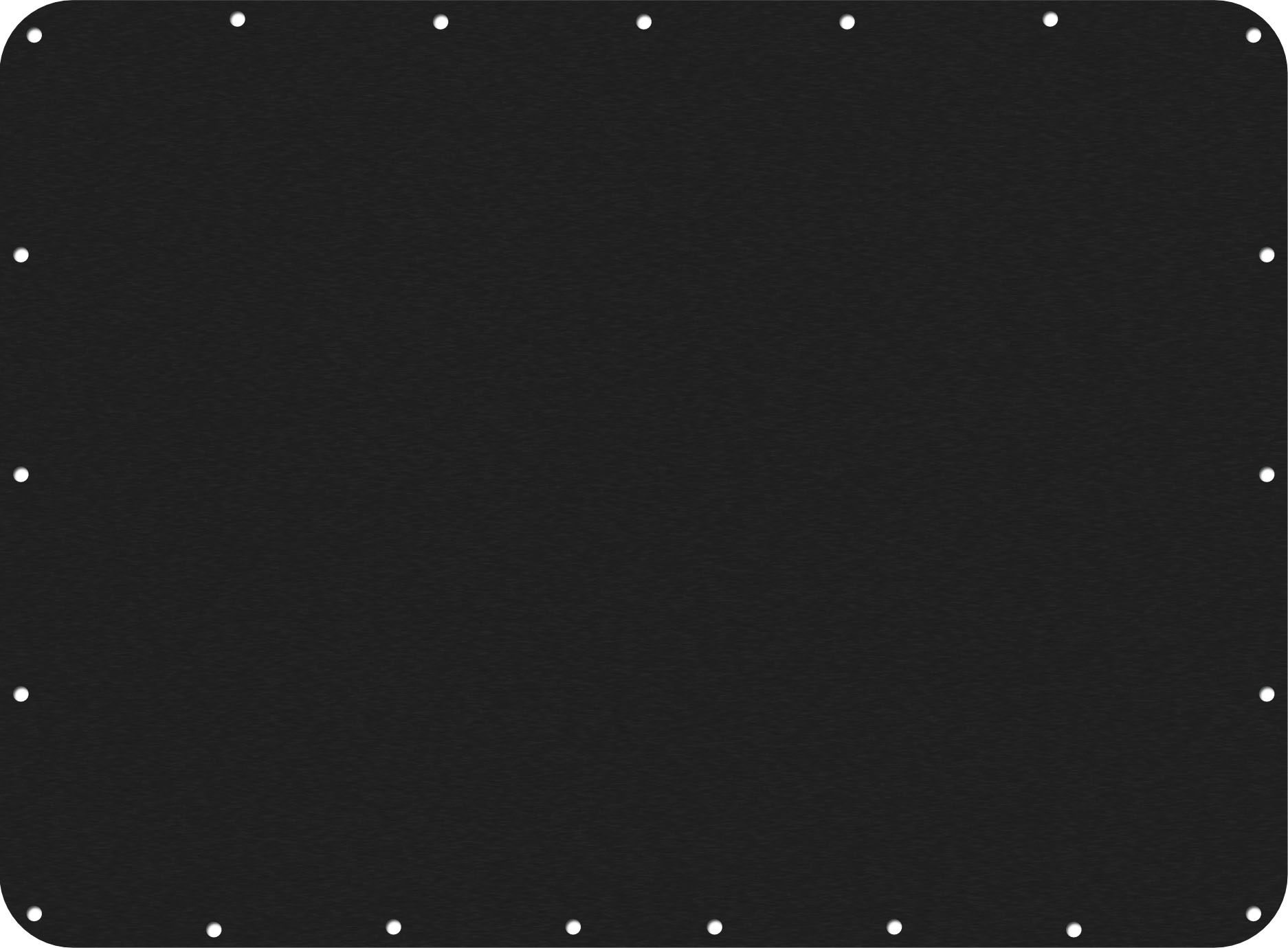 Black&nbsp;Anodized Aluminum Nanuk 930 Base Panel