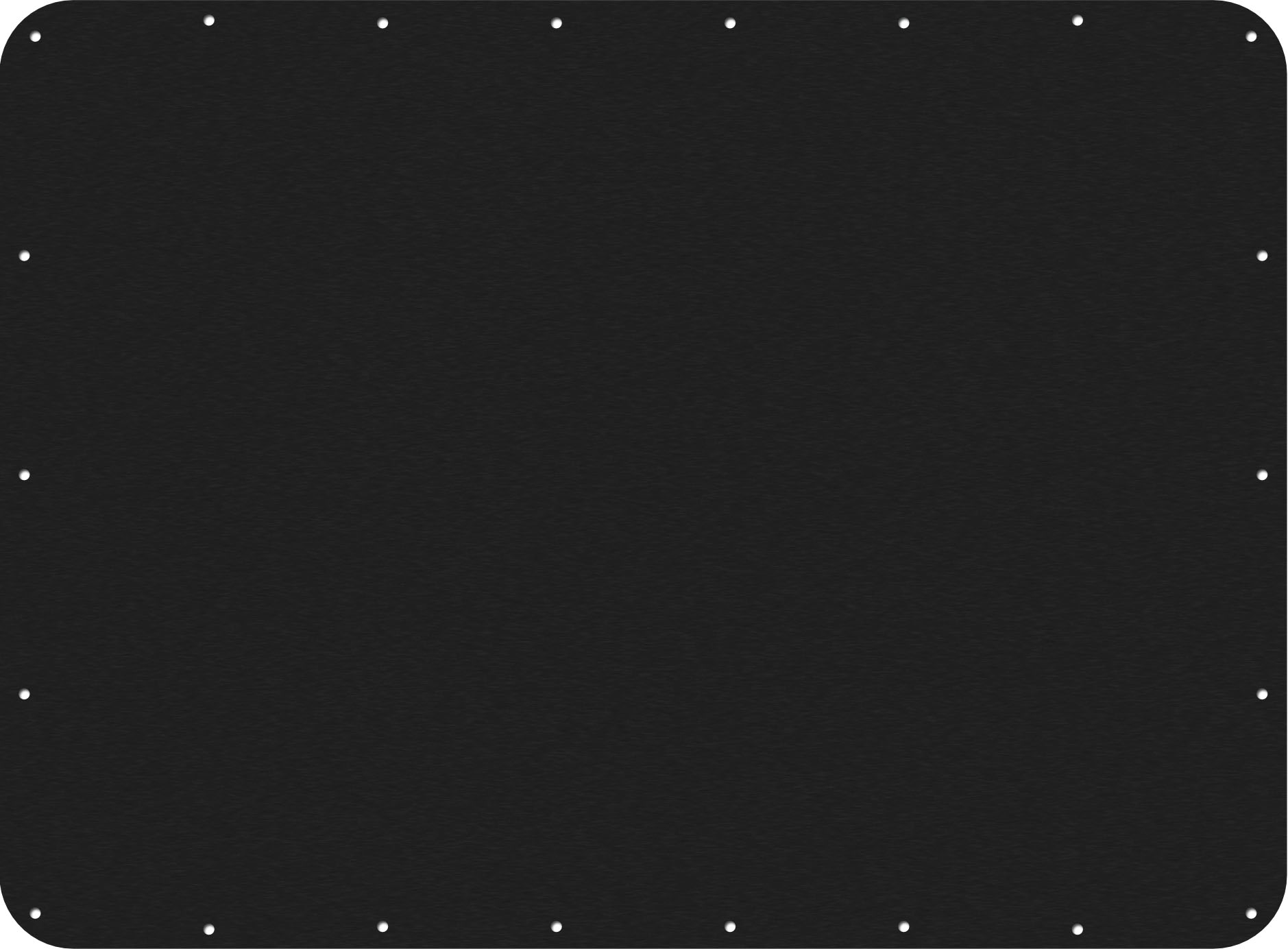 Black&nbsp;Anodized Aluminum Nanuk 933 Base Panel