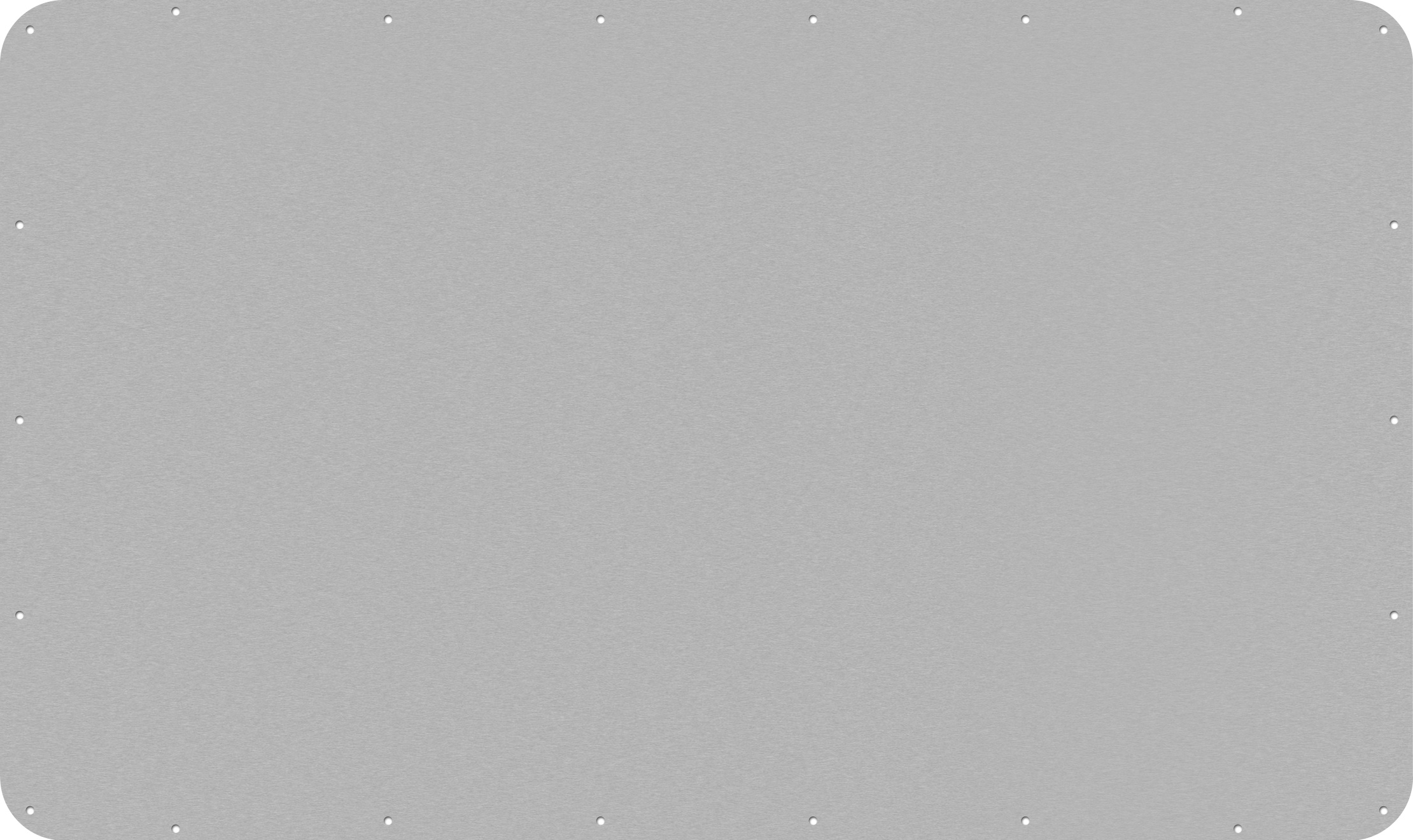 Clear&nbsp;Anodized Aluminum Nanuk 938 Base Panel