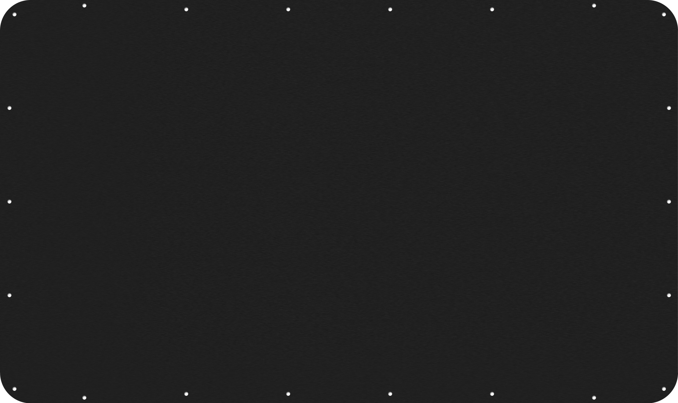 Black&nbsp;Anodized Aluminum Nanuk 938 Base Panel