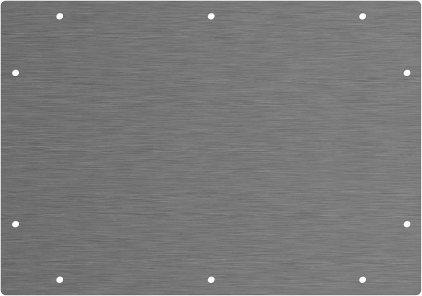 Clear&nbsp;Anodized Aluminum Pelican 1150 Base Panel