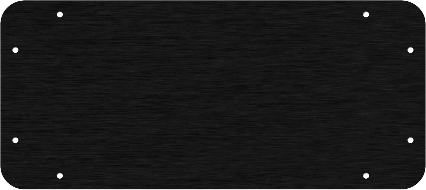 Black&nbsp;Anodized Aluminum Pelican 1430 Base Panel
