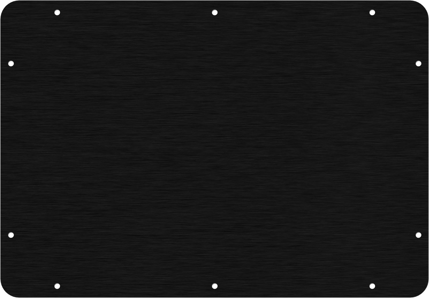 Black&nbsp;Anodized Aluminum Pelican 1450 Base Panel