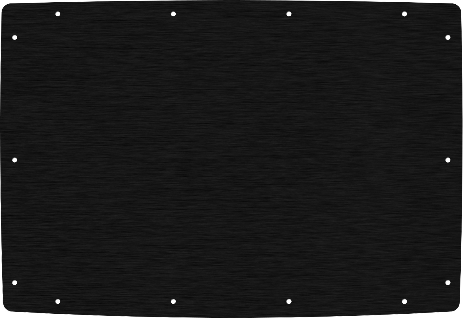 Black&nbsp;Anodized Aluminum Pelican 1470 Base Panel
