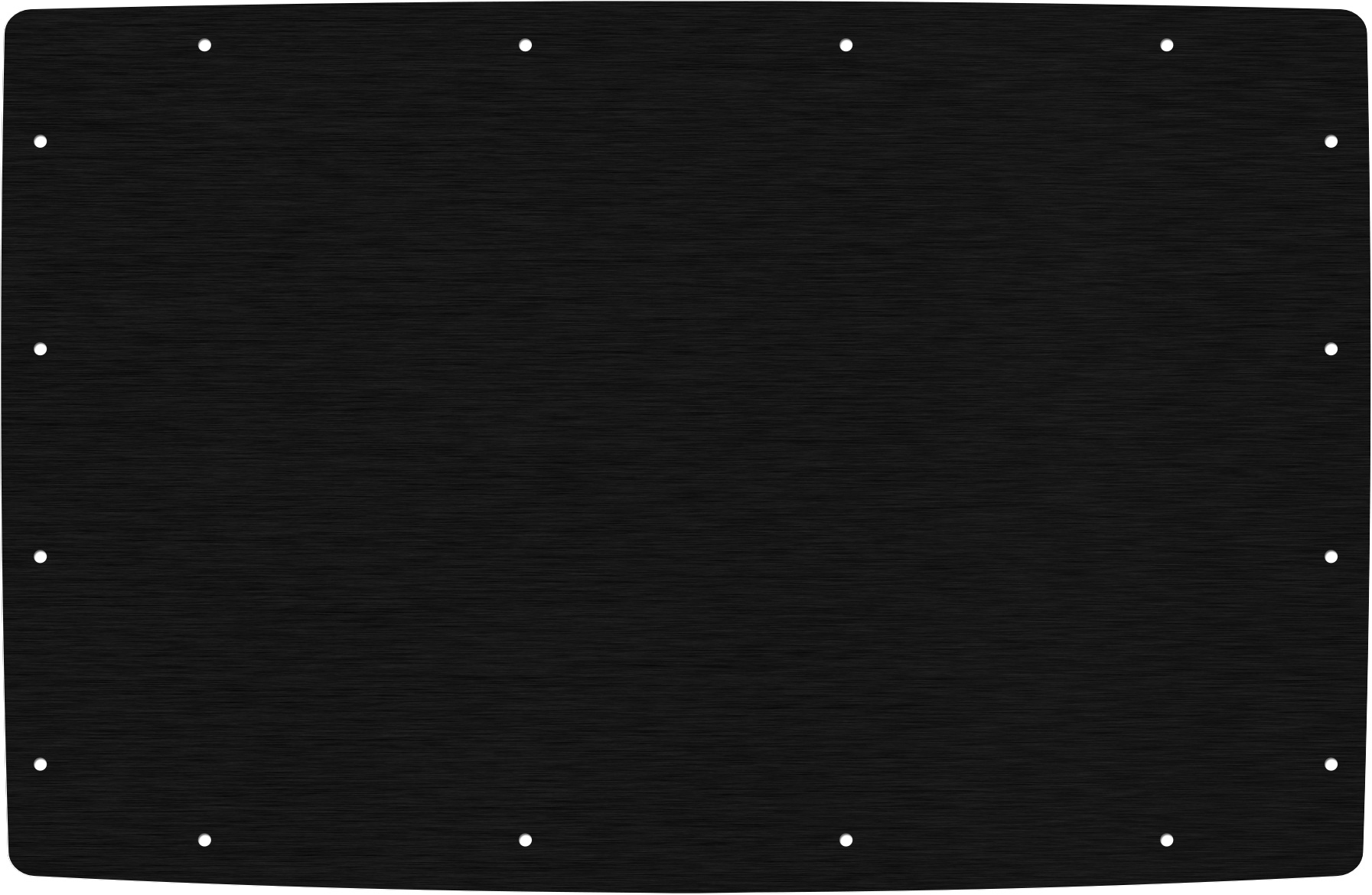 Black&nbsp;Anodized&nbsp;Aluminum Pelican 1490 Panel