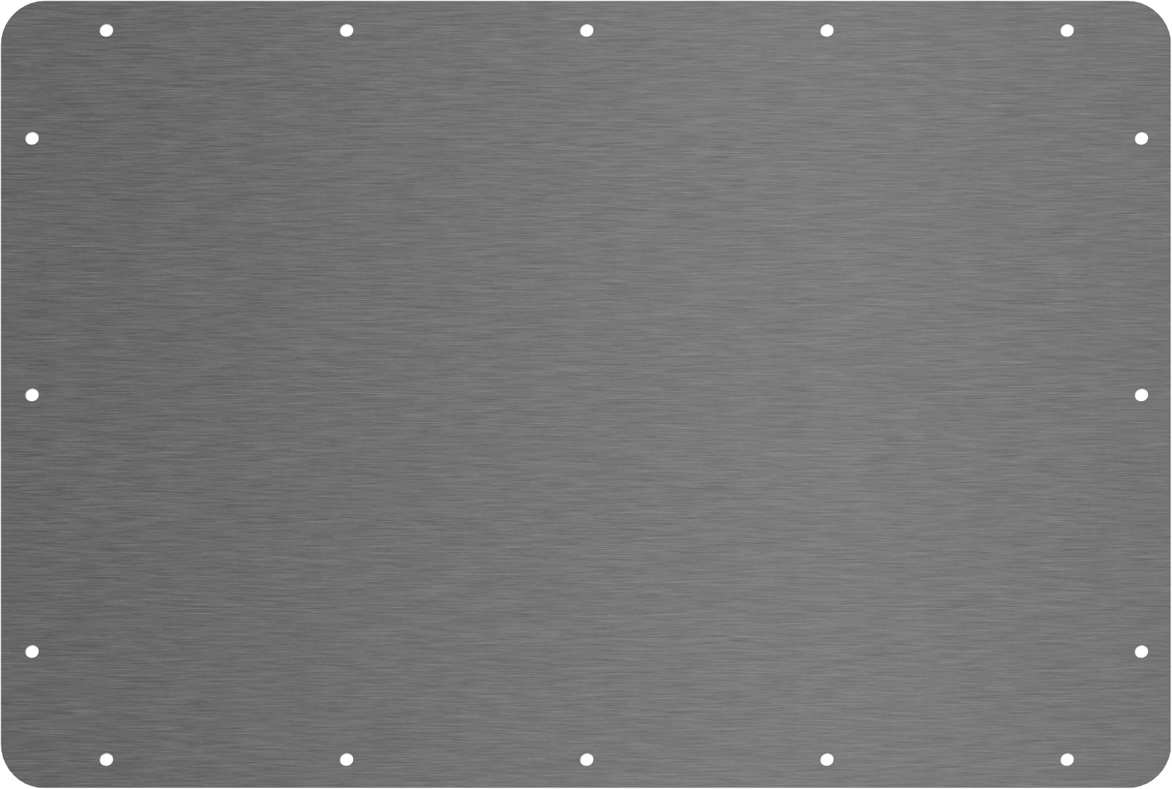Clear&nbsp;Anodized Aluminum Pelican 1500 Base Panel