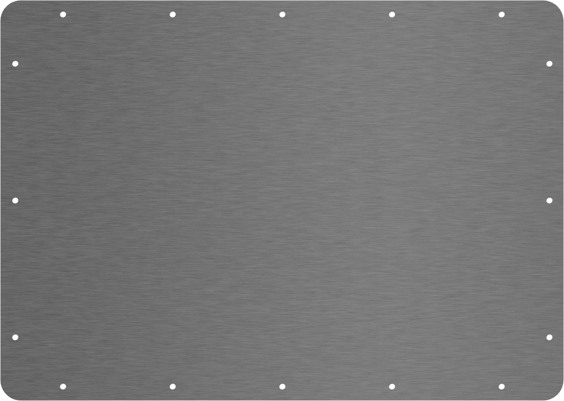 Clear&nbsp;Anodized Aluminum Pelican 1520 Base Panel