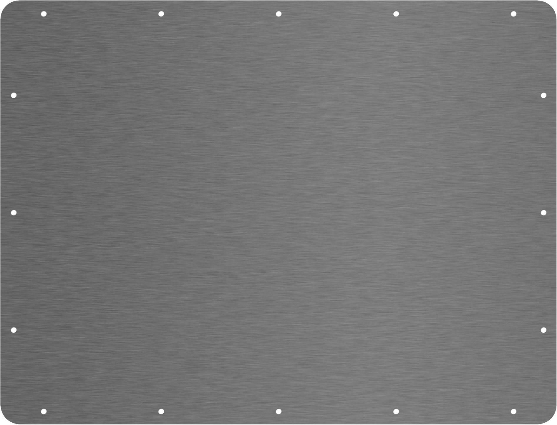 Clear&nbsp;Anodized Aluminum Pelican 1550 Base Panel