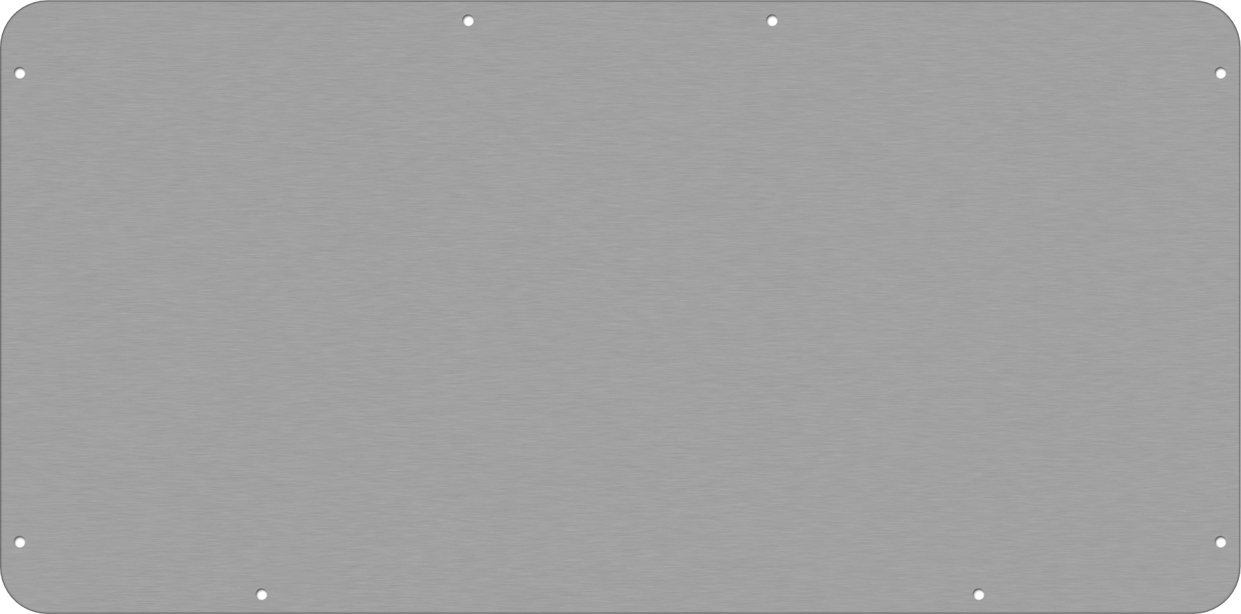 Clear&nbsp;Anodized Aluminum Pelican 1440 Base Panel