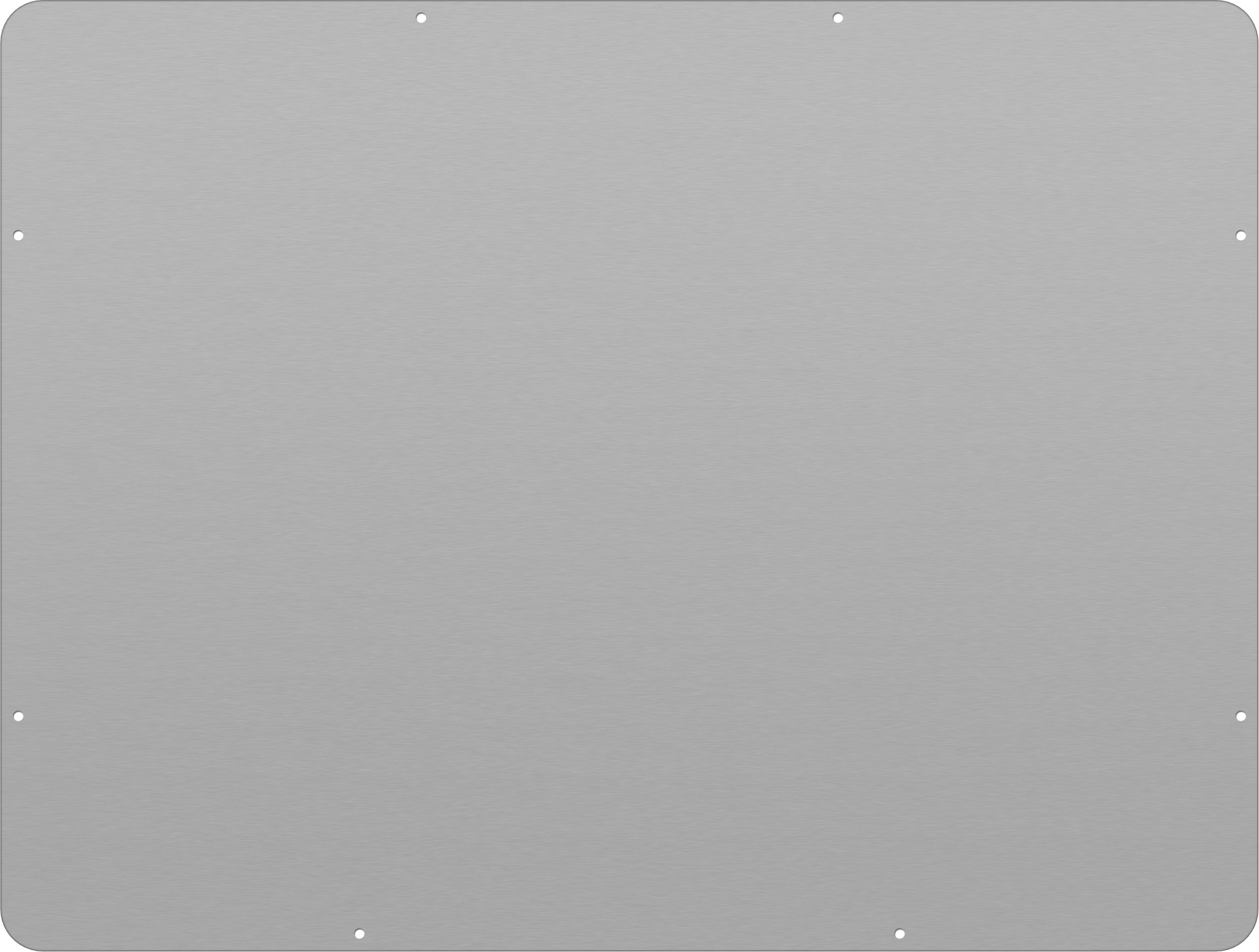 Clear&nbsp;Anodized Aluminum Pelican 1560 Base Panel