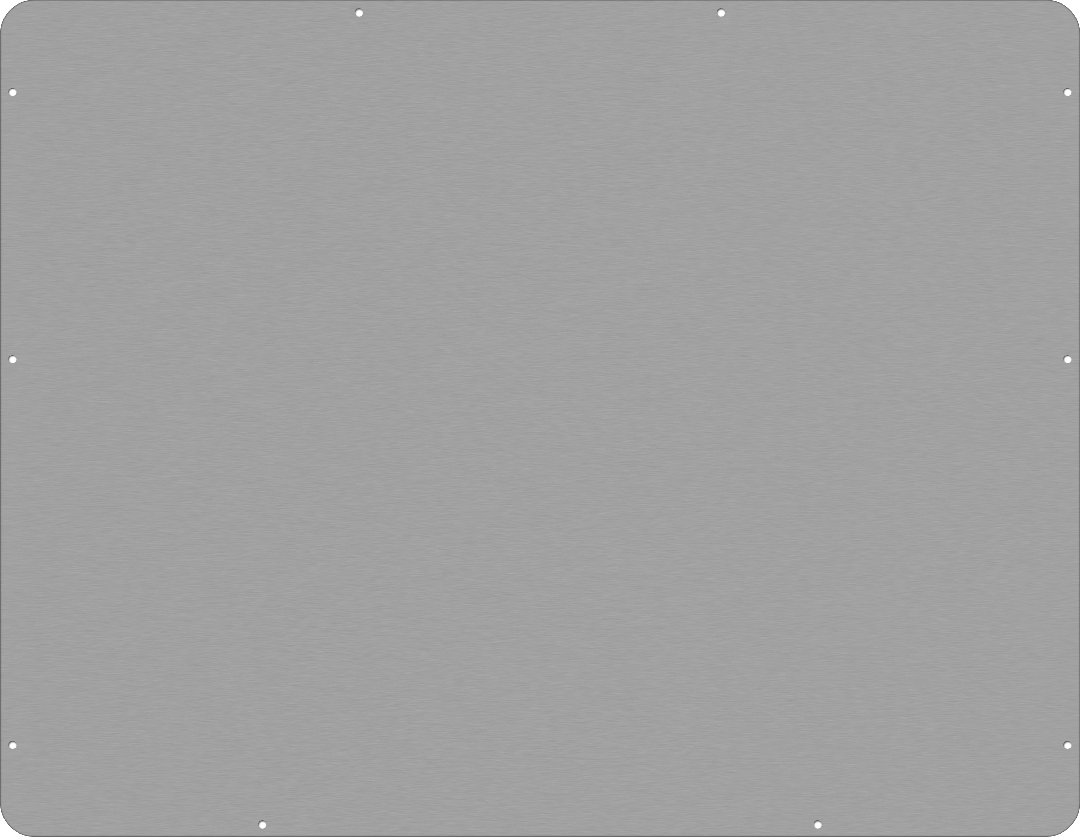 Clear&nbsp;Anodized Aluminum Pelican 1620 Base Panel