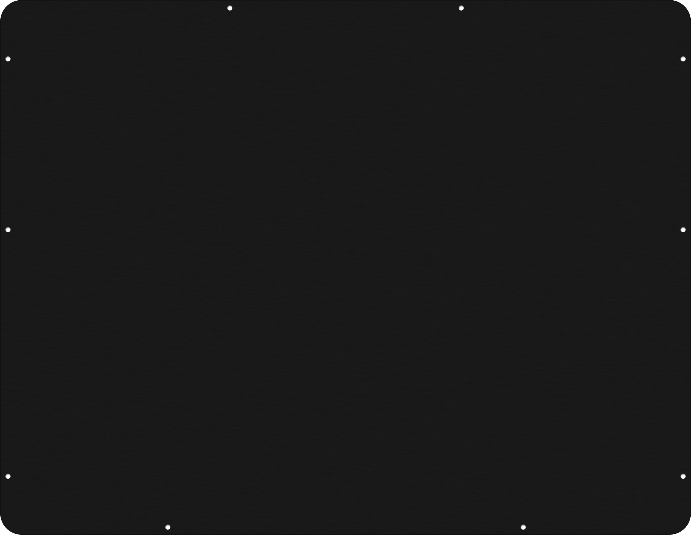 Black&nbsp;Anodized Aluminum Pelican 1620 Base Panel