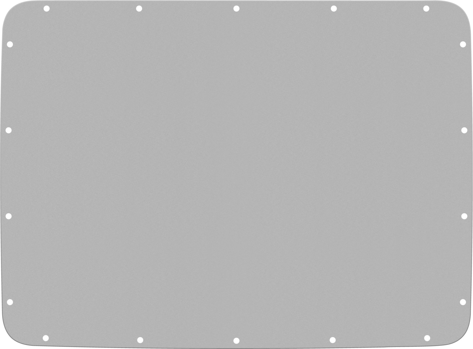 Clear&nbsp;Anodized&nbsp;Aluminum Pelican Air 1505 Base Panel