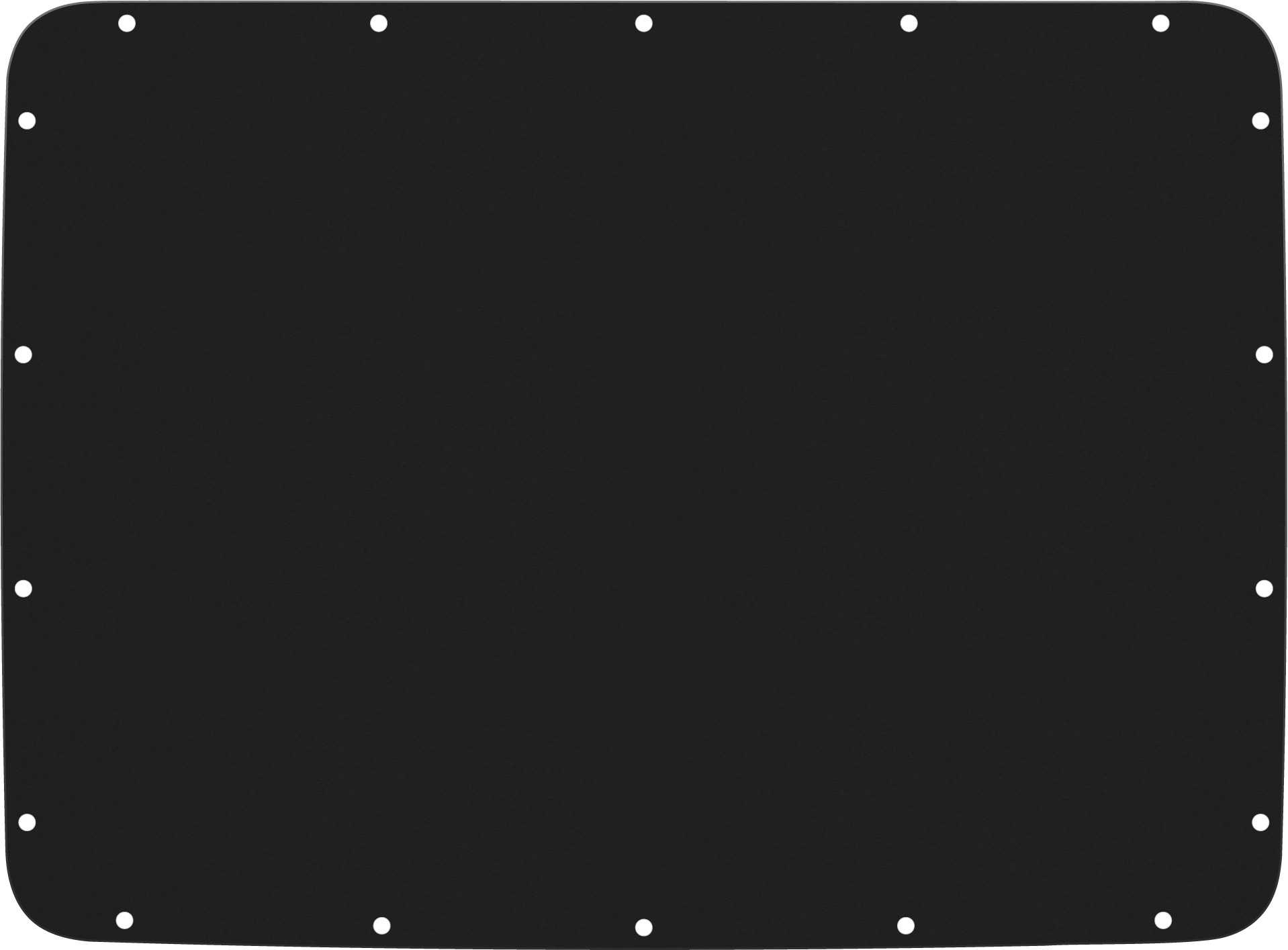Black&nbsp;Anodized&nbsp;Aluminum Pelican Air 1505 Base Panel